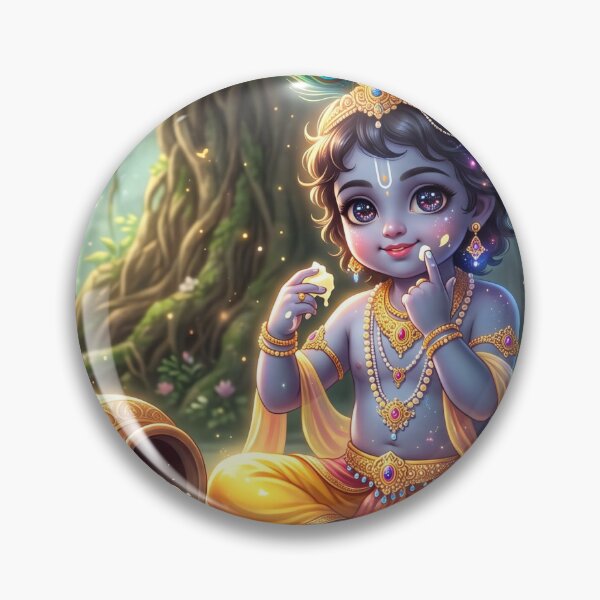 Item preview, Lord Krishna designed and sold by ShashiGodsArt.