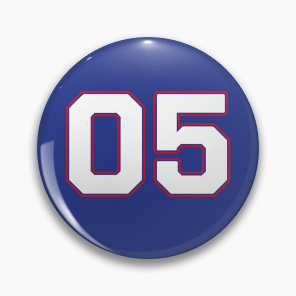 Item preview, 05 | Jersey Number 05 | Shirt Number 05 (White / Red) designed and sold by STUDIO-72.