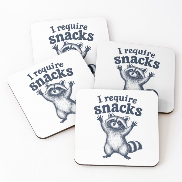 Item preview, Snack Raccoon designed and sold by CampAndCoast.
