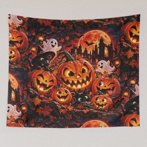 Item preview, Wesołe Dynie Halloween – Psotna Noc Duchów designed and sold by Visual Arts Sławomir Grzanek.