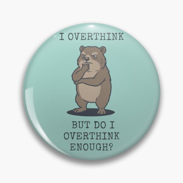 Item preview, Overthinking Rock Hyrax Funny Pondering Meme designed and sold by d247.