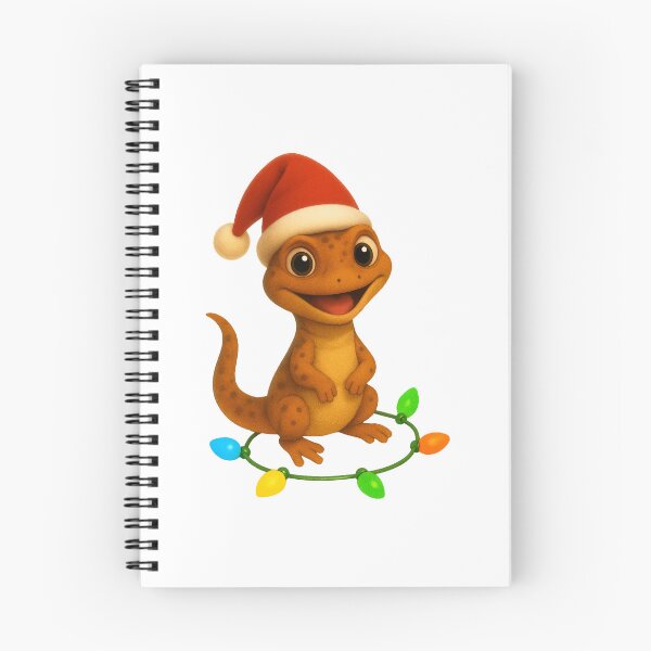 Item preview, Cheerful Newt Christmas designed and sold by Sillytoe.