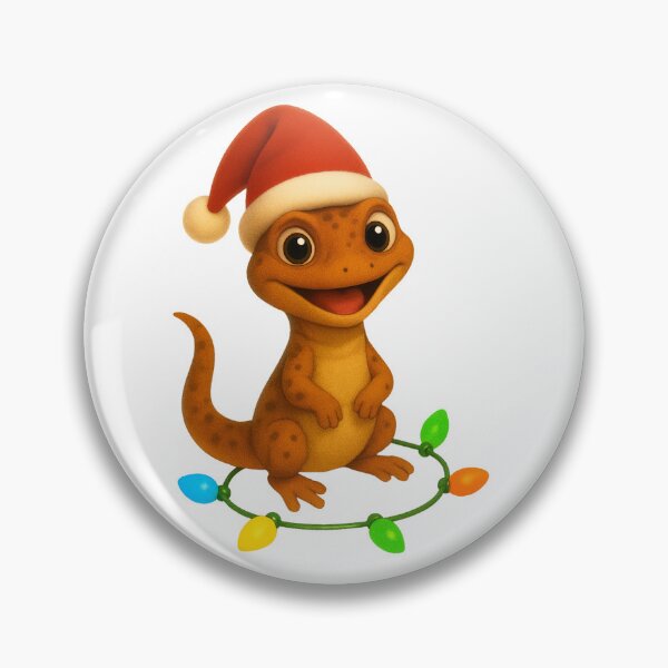 Item preview, Cheerful Newt Christmas designed and sold by Sillytoe.