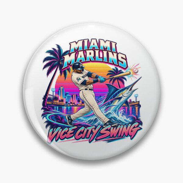 Item preview, Miami Marlins: Neon Nights, Vice City Swing designed and sold by Dresut.