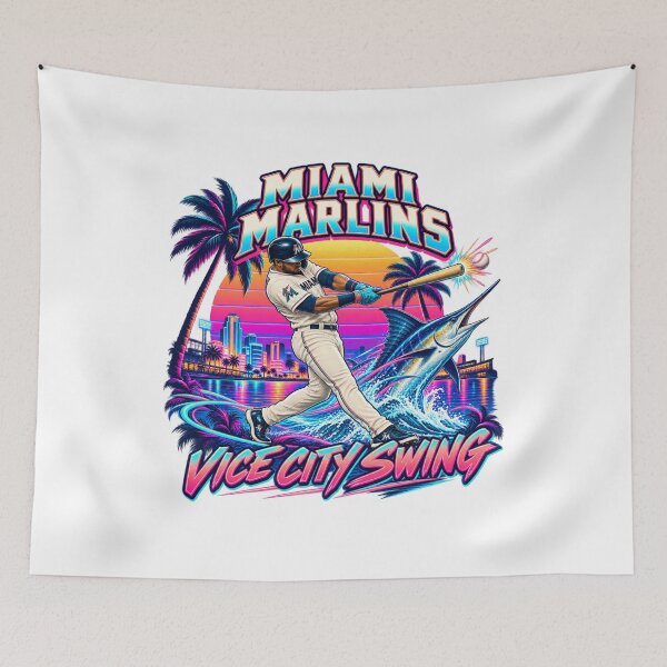 Item preview, Miami Marlins: Neon Nights, Vice City Swing designed and sold by Dresut.