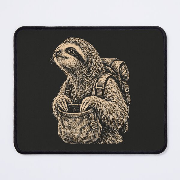 Item preview, Climber Sloth Vintage Climbing Animal Bouldering Outdoors designed and sold by Y-Vibes.