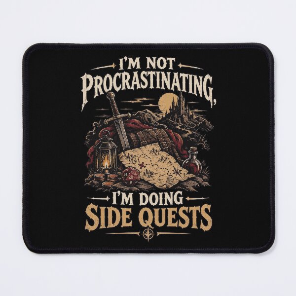 Item preview, DnD Meme I'm Doing Side Quests designed and sold by MrHide.