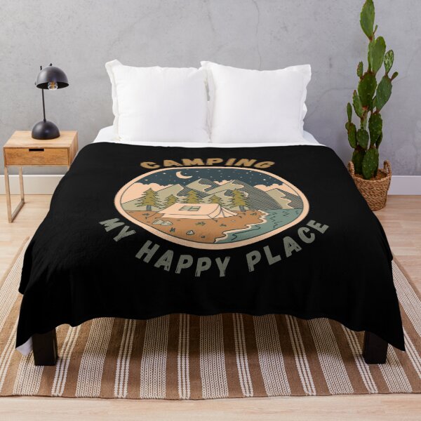 Item preview, CAMPING - MY HAPPY PLACE designed and sold by LoveWhatYouDo.