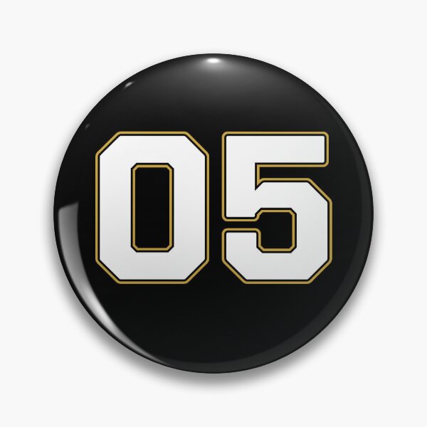 Item preview, 05 | Jersey Number 05 | Shirt Number 05 (White / Gold) designed and sold by STUDIO-72.