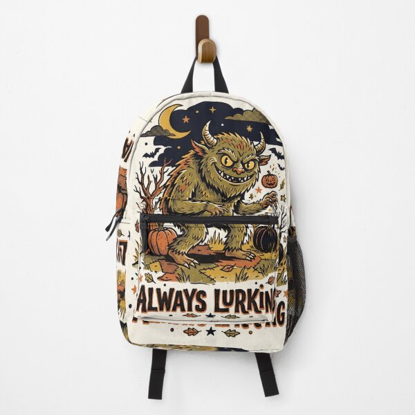 Item preview, Vintage Always Lurking Monster In Pumpkin Patch designed and sold by Viinde.