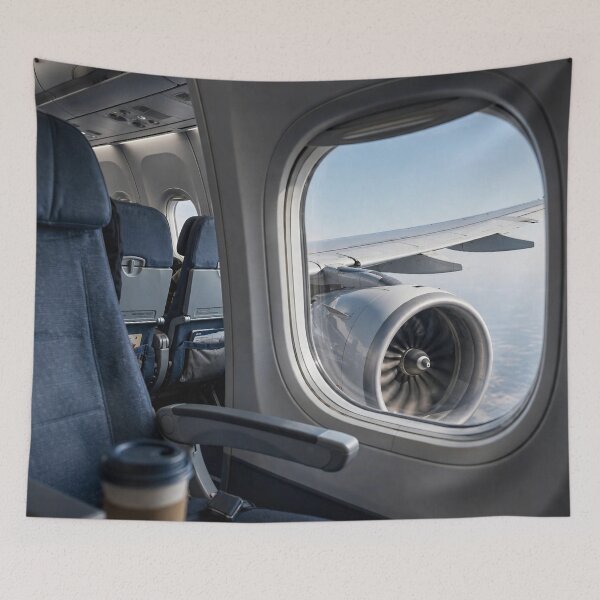 Item preview, Airplane Window Seat designed and sold by AwesomeDigiShop.