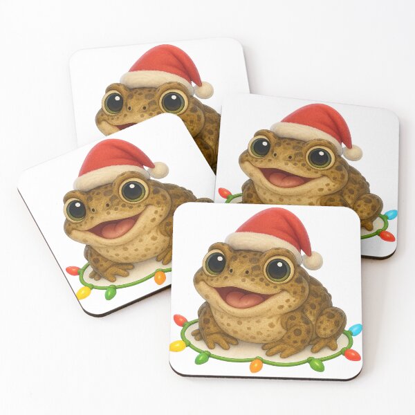 Item preview, Joyful Oak Toad Christmas designed and sold by Sillytoe.