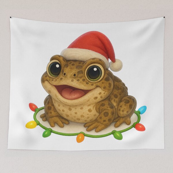 Item preview, Feliz Navidad del Sapo Roble designed and sold by Sillytoe.