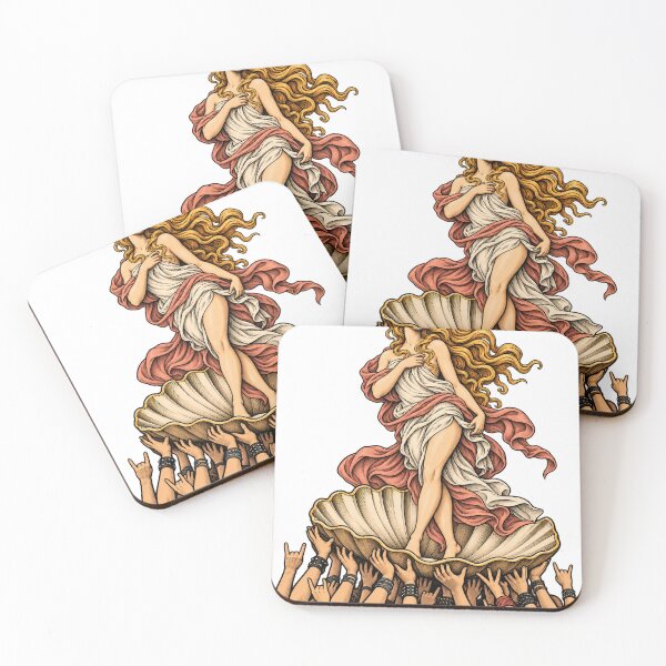 Item preview, Venus Crowd Surf – Birth of Venus Rock Festival Art designed and sold by Lenny-Nero.