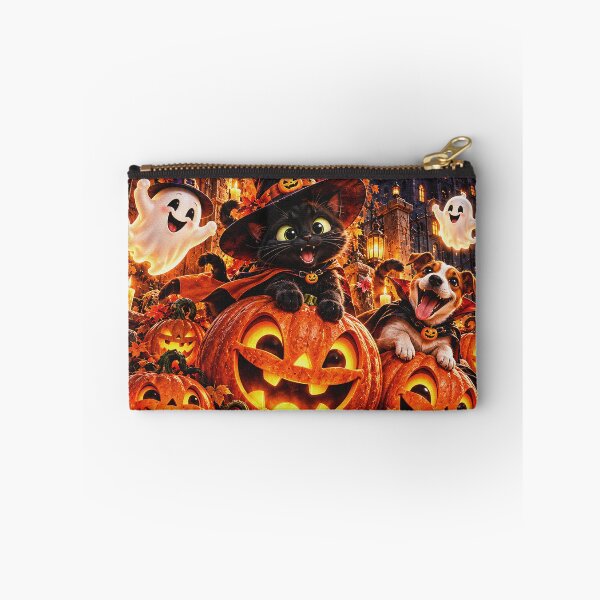 Item preview, Halloweenowa Przygoda – Kot Czarodziej i Dynie designed and sold by Visual Arts Sławomir Grzanek.