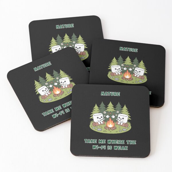 Item preview, NATURE - Take Me Where The Wi-Fi Is Weak (CAMPING DESIGN) designed and sold by LoveWhatYouDo.