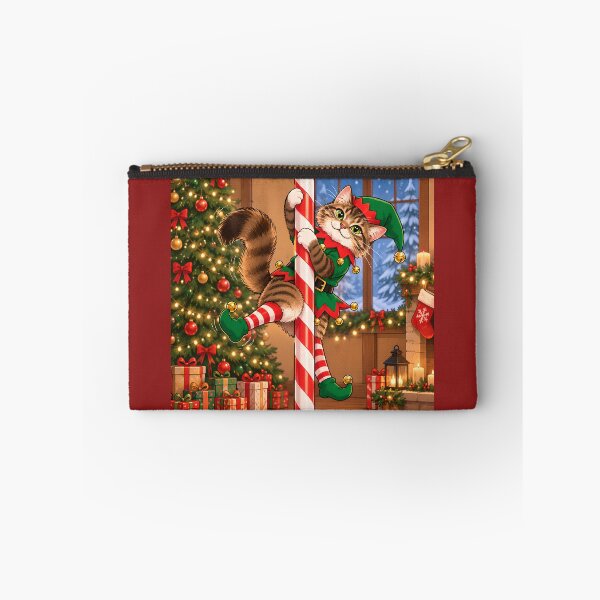 Item preview, Santa’s Purr-fect Pole Dancer designed and sold by Stubblejumper Artworks.