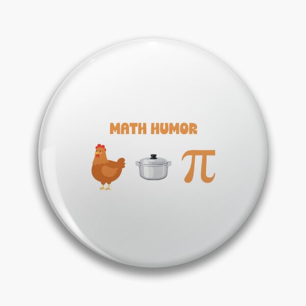 Item preview, MATH HUMOR - Chicken + Pot + Pi designed and sold by LoveWhatYouDo.