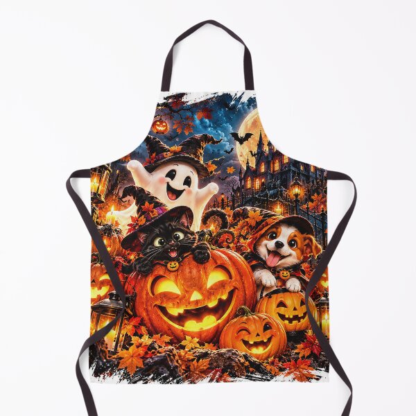 Item preview, Halloweenowa Przygoda – Kot Czarodziej i Dynie designed and sold by Visual Arts Sławomir Grzanek.