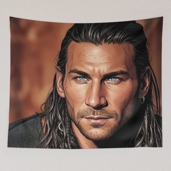 Item preview, King Roan Sci Fi 100 ZM Actor Actress LGBTQ+ Cartoon Decor Comic Wall Art Print Poster Shirt Clock Blanket KDrama designed and sold by Mind Space.