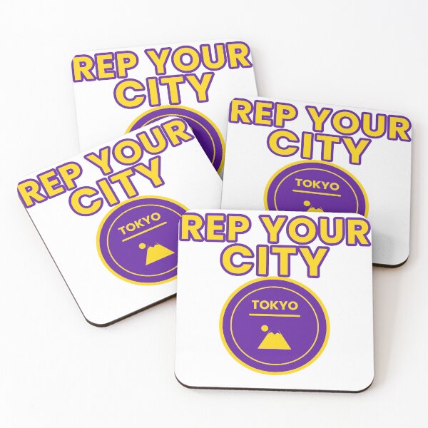 Item preview, Rep Your City Tokyo Badge Design designed and sold by JiderichHub.