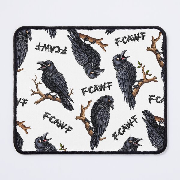 Item preview, F-CAW-F Snarky Crow Pattern designed and sold by RamblingBoho.