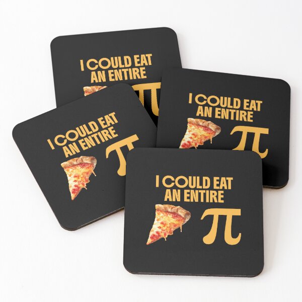Item preview, I COULD EAT AN ENTIRE Pizza Pi Symbol - MATH HUMOR! designed and sold by LoveWhatYouDo.
