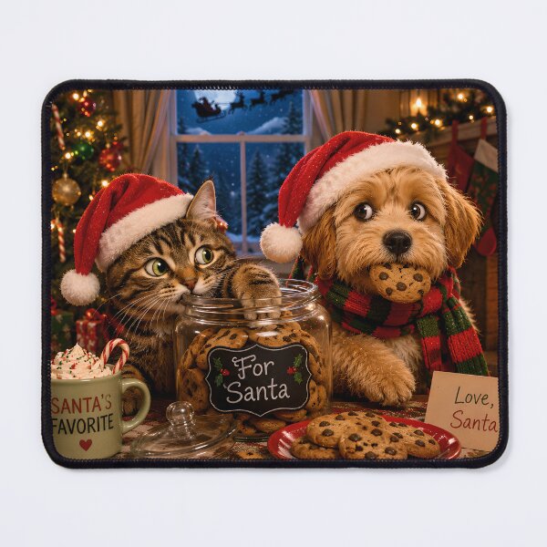 Item preview, Caught Stealing Santa’s Cookies designed and sold by Stubblejumper Artworks.