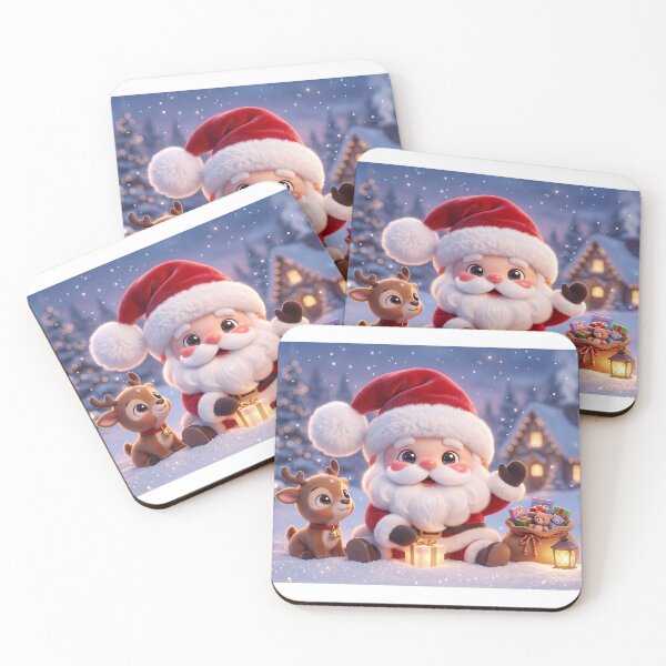 Item preview, Cute Santa designed and sold by ShashiGodsArt.