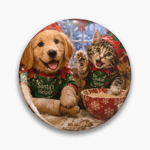 Item preview, Santa’s Christmas Baking Crew designed and sold by Stubblejumper Artworks.