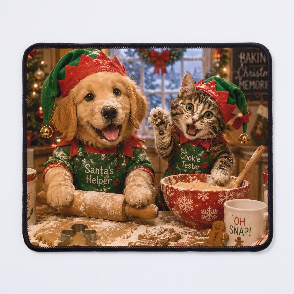 Item preview, Santa’s Christmas Baking Crew designed and sold by Stubblejumper Artworks.