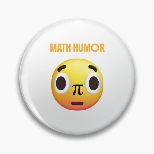 Item preview, MATH HUMOR: PI ON FACE (PI SYMBOL) designed and sold by LoveWhatYouDo.