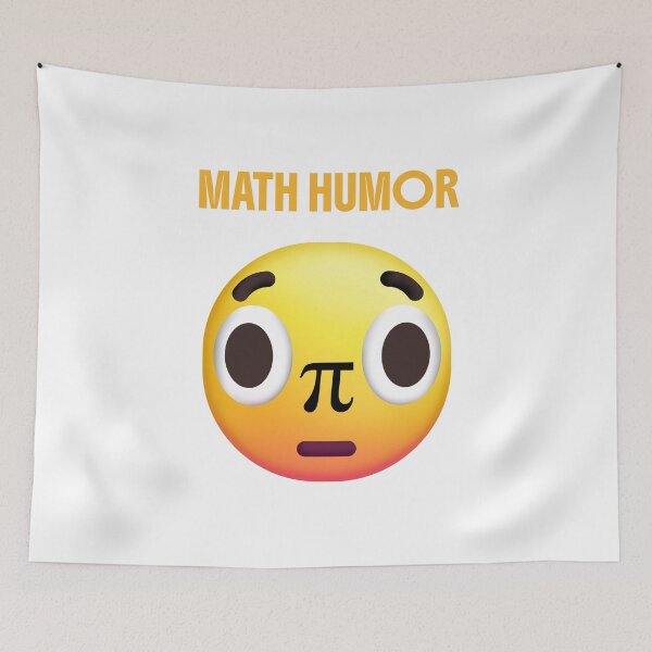 Item preview, MATH HUMOR: PI ON FACE (PI SYMBOL) designed and sold by LoveWhatYouDo.