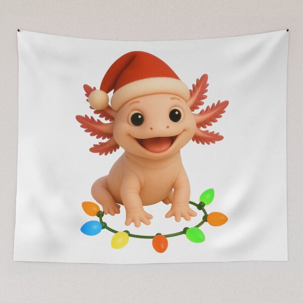 Item preview, Merry Olm Salamander Christmas designed and sold by Sillytoe.