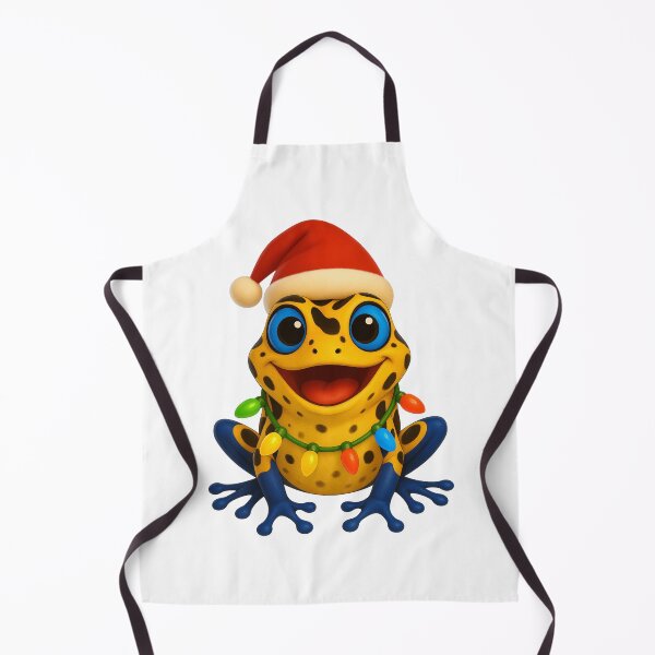 Item preview, Cheerful Poison Dart Frog Christmas designed and sold by Sillytoe.