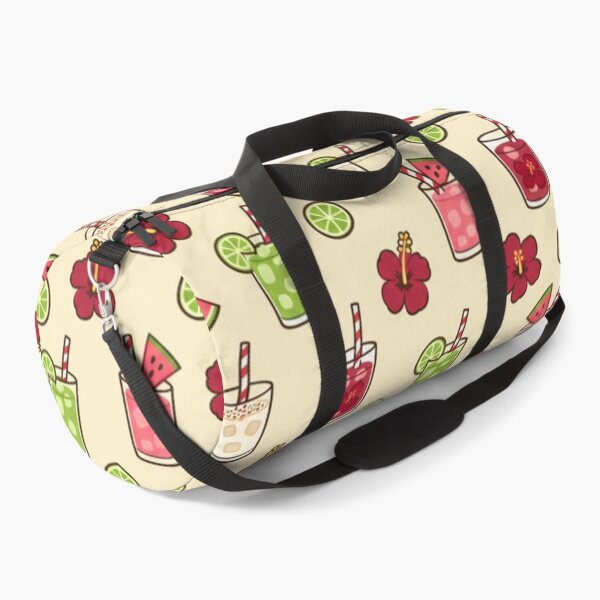 Item preview, Agua Fresca Mexican Drinks Pattern | Horchata, Jamaica, Watermelon and Lime Drinks with Hibiscus designed and sold by StickyGuys.