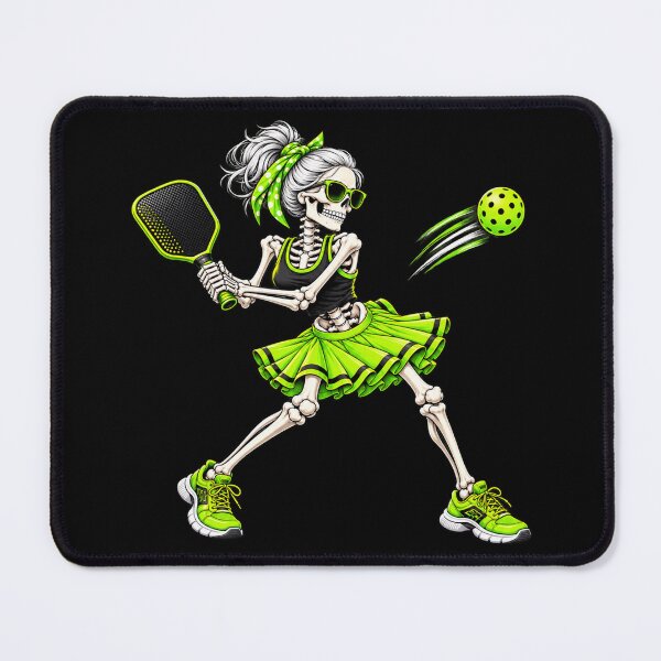 Item preview, Funny Pickleball Skeleton Halloween Sport Spooky Women Girls designed and sold by 76Valeria.