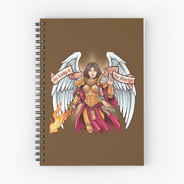 Item preview, Saint Celestine Living Saint - Warhammer 40k Sisters of Battle Art designed and sold by BravenBold.