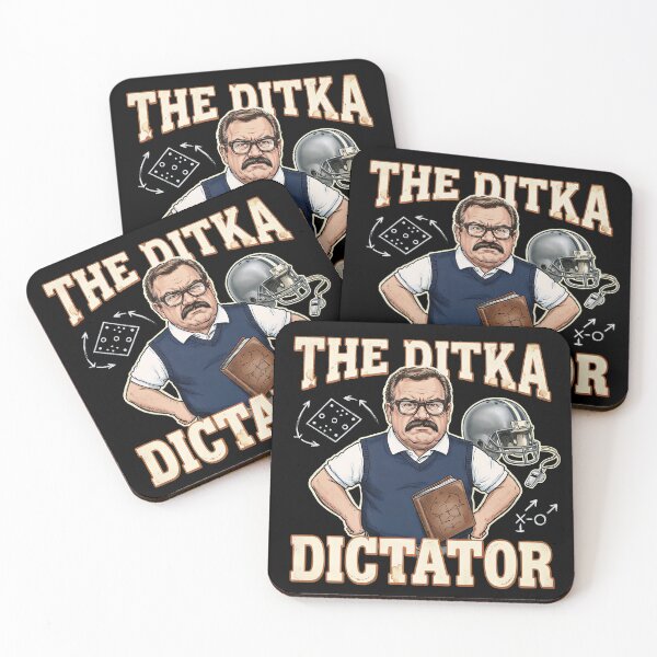 Item preview, The Ditka Dictator — Vintage Football Coach Humor designed and sold by Etch-art.