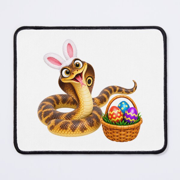 Item preview, Playful Monocled Cobra Easter designed and sold by Sillytoe.