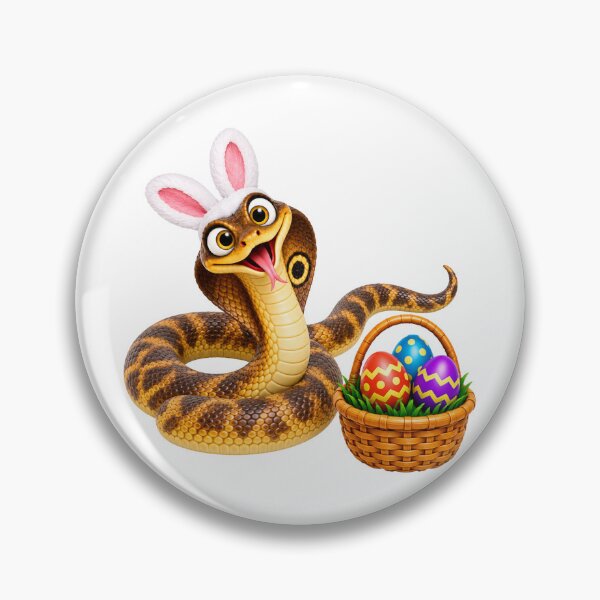 Artikelvorschau, Verspielte Monokelkobra Ostern entworfen und verkauft von Sillytoe.