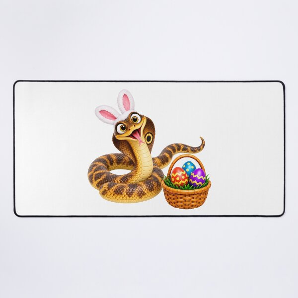 Item preview, Playful Monocled Cobra Easter designed and sold by Sillytoe.