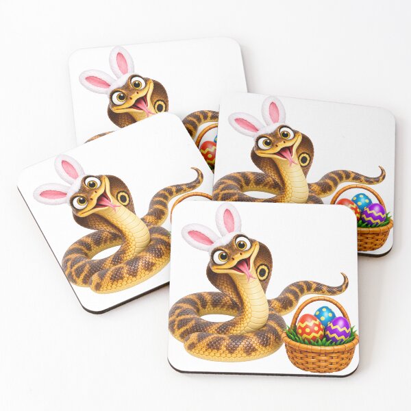 Item preview, Playful Monocled Cobra Easter designed and sold by Sillytoe.