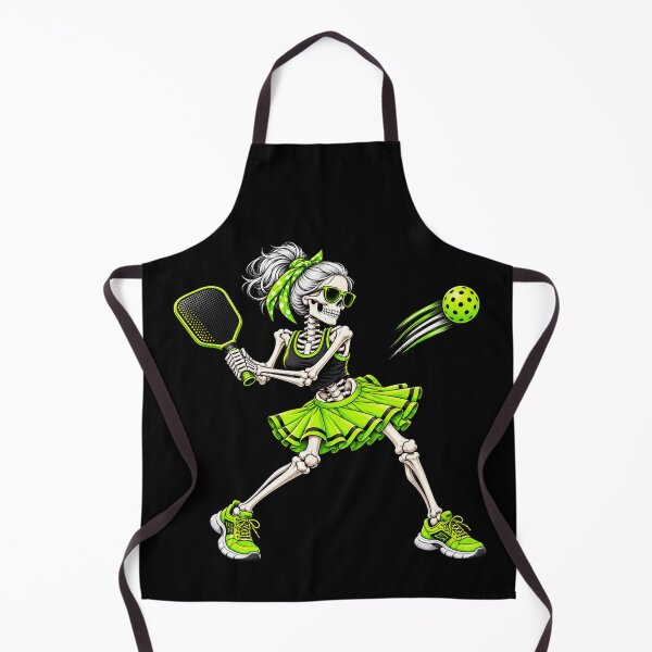 Item preview, Funny Pickleball Skeleton Halloween Sport Spooky Women Girls designed and sold by 76Valeria.