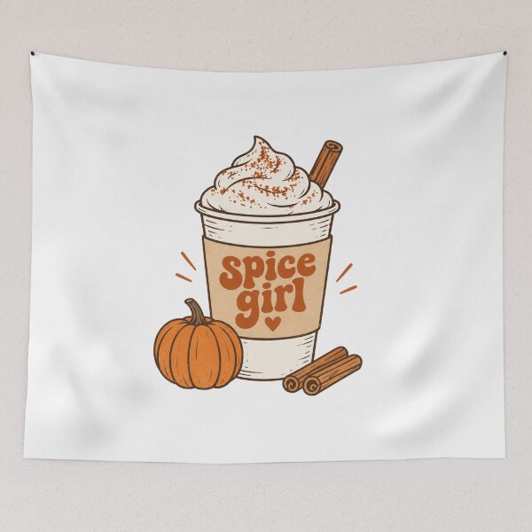 Artikelvorschau, Spice Girl/Pumpkin Spice – Halloween-Humor entworfen und verkauft von CampAndCoast.