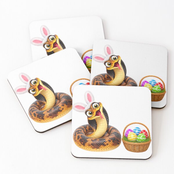 Item preview, Cheerful Mozambique Spitting Cobra Easter designed and sold by Sillytoe.