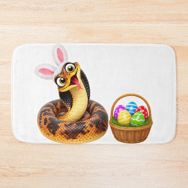 Item preview, Cheerful Mozambique Spitting Cobra Easter designed and sold by Sillytoe.