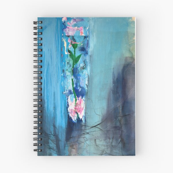 Item preview, Artificial Flowers Abstract Floral Art in Turquoise Blue designed and sold by Gela Mikava.