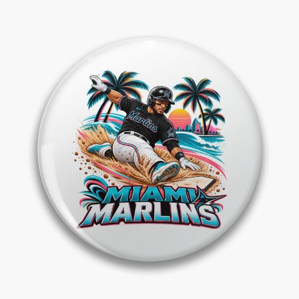 Item preview, Miami Marlins: Sunset Slide Into Paradise designed and sold by Dresut.