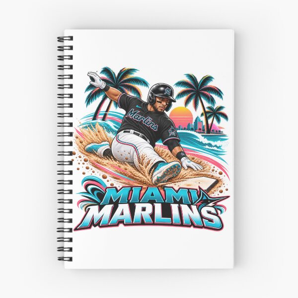 Item preview, Miami Marlins: Sunset Slide Into Paradise designed and sold by Dresut.